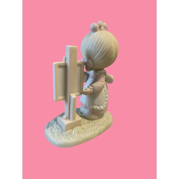 Precious Moments "Loving You Dear Valentine" Figurine - Picture 3 of 5